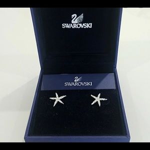 Swarvorski Star Fish earrings